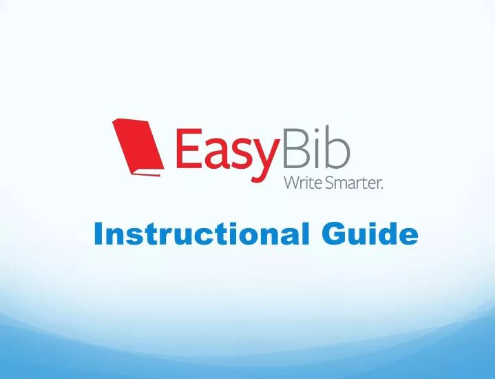 instructional guide