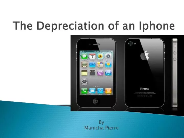 the depreciation of an iphone