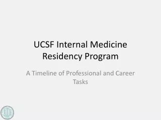 UCSF Internal Medicine Residency Program