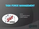Task Force Management - slide 1