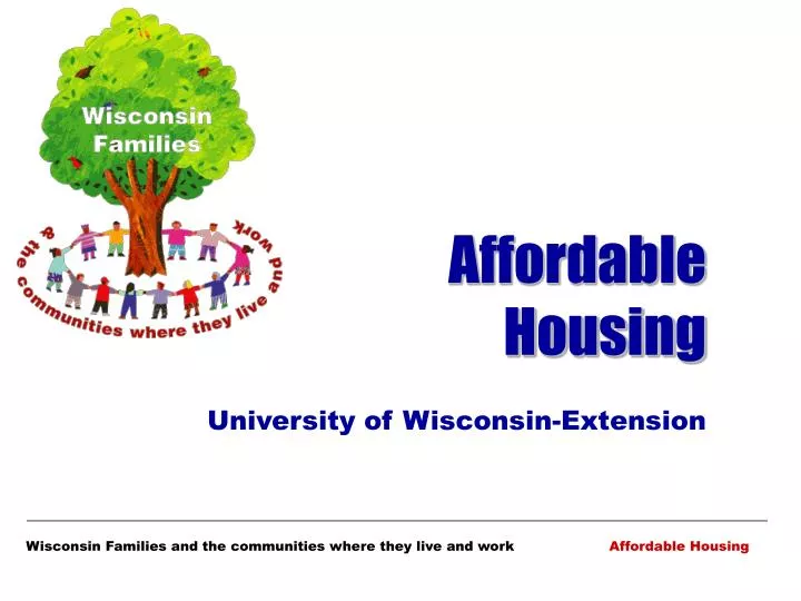 affordable housing