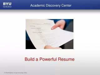 Academic Discovery Center