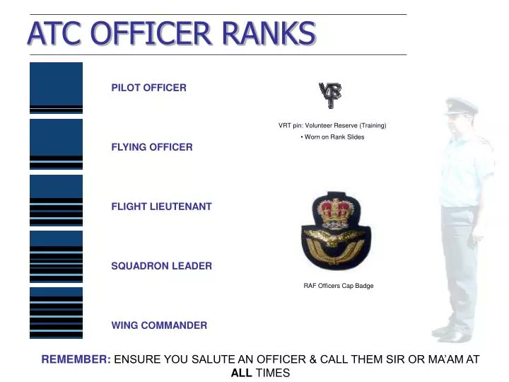 atc officer ranks