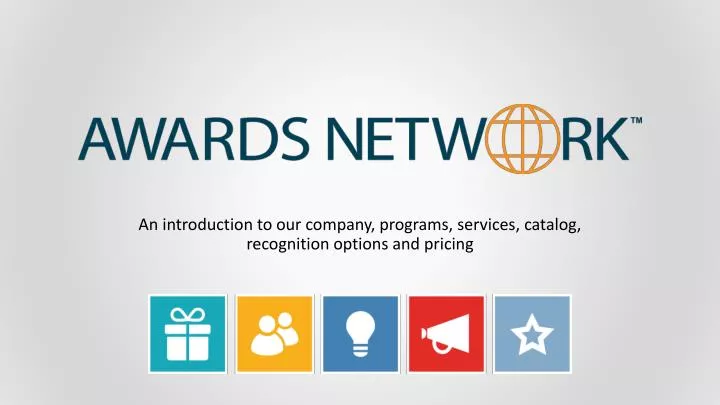 an introduction to our company programs services catalog recognition options and pricing