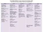 Spring Term Activities at Greenfields Children's Centre 2014 in Southall, Middlesex - slide 1