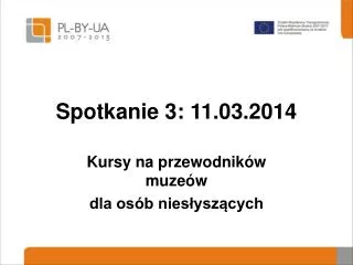 spotkanie 3 11 03 2014