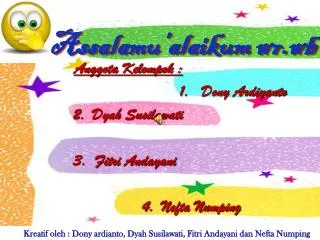 assalamu alaikum wr wb