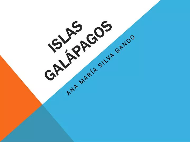 islas gal pagos