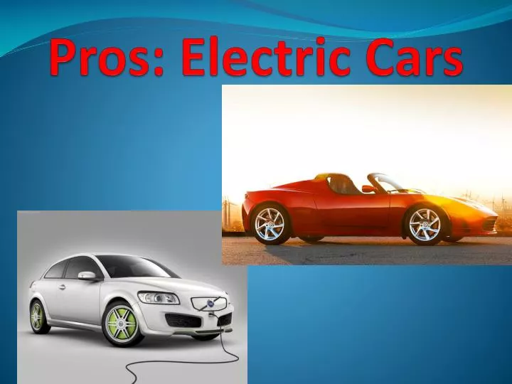 pros electric cars