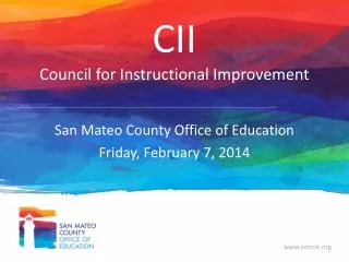 CII Council for Instructional Improvement