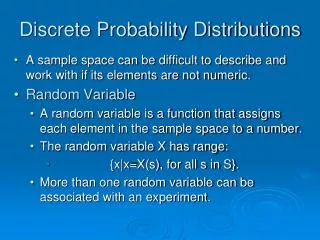 PPT - Discrete Probability Distributions PowerPoint Presentation, free ...