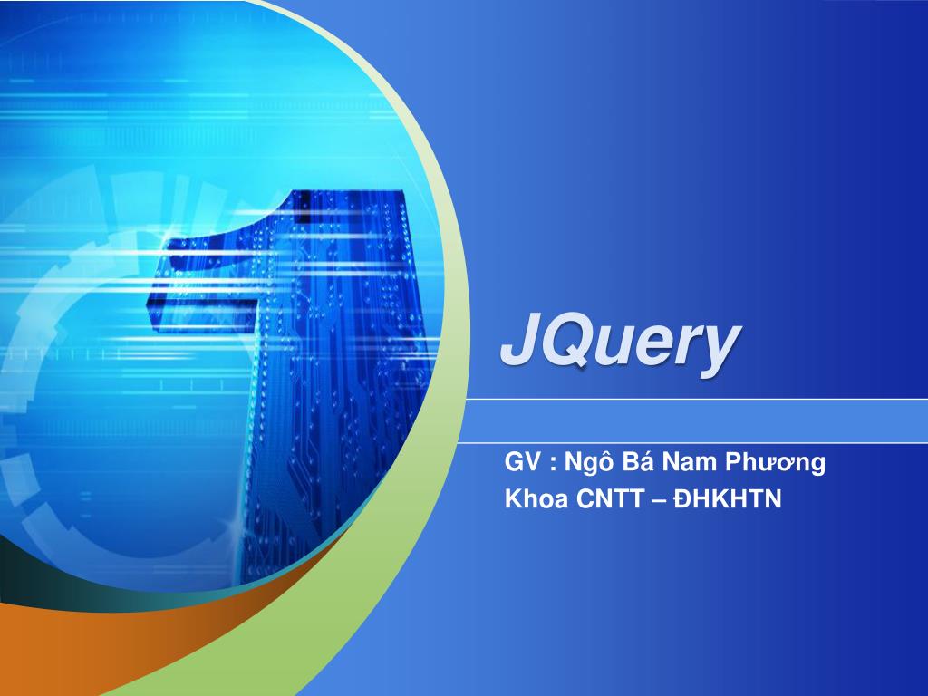 PPT - JQuery PowerPoint Presentation, free download - ID:6505975