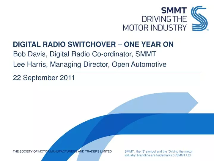 digital radio switchover one year on