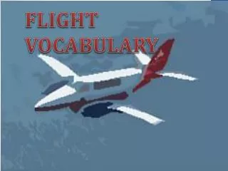 FLIGHT VOCABULARY