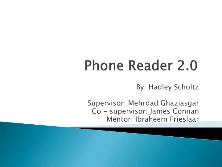 phone reader 2 0