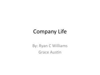 Company Life