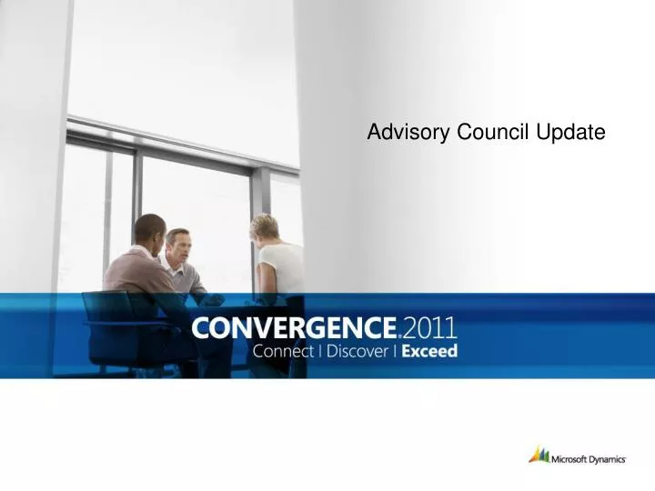 advisory council update