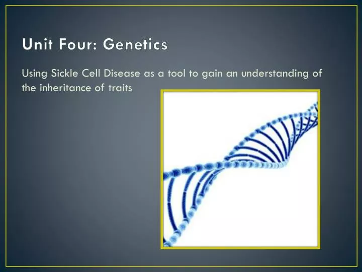 unit four genetics