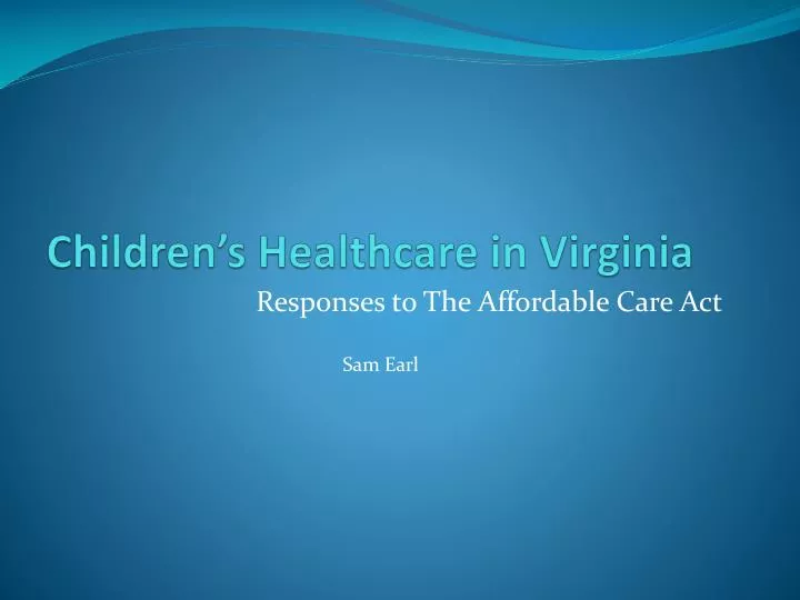 children s healthcare in virginia