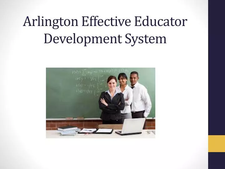 arlington effective educator development system