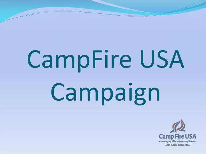 campfire usa campaign
