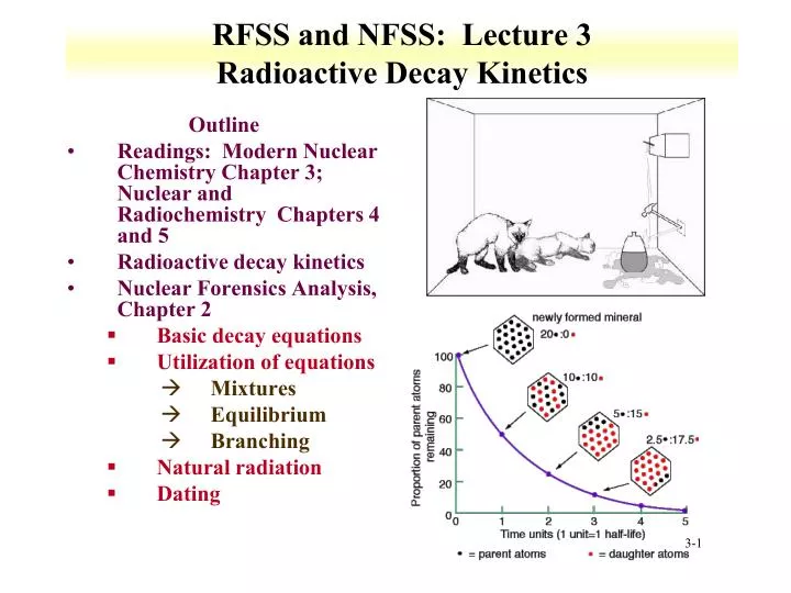 rfss and nfss lecture 3 radioactive decay kinetics