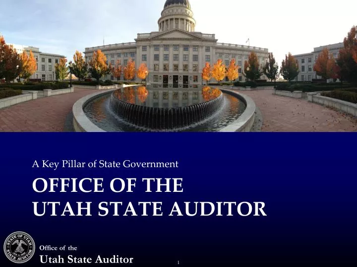 office of the utah state auditor