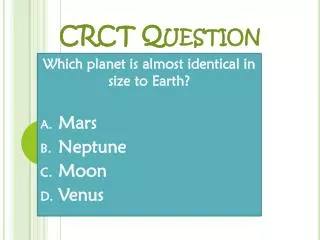 crct question