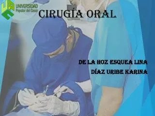 cirug a oral