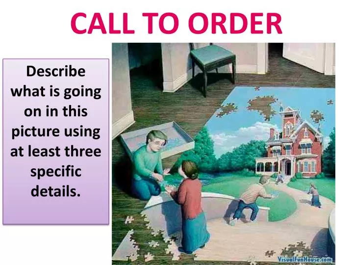 call to order