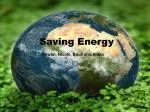 Saving Energy - slide 1