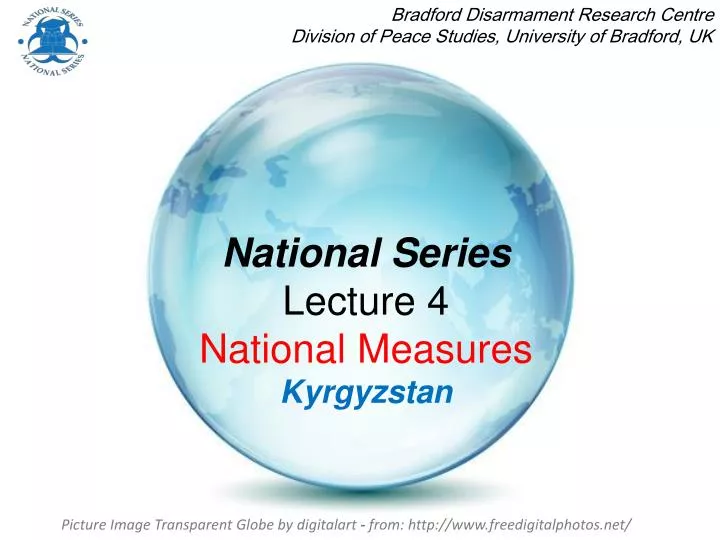 national series lecture 4 national measures kyrgyzstan