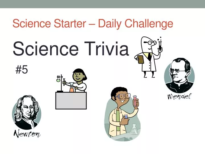 science starter daily challenge