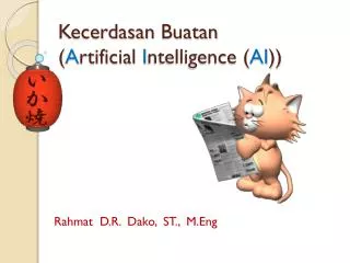 kecerdasan buatan a rtificial i ntelligence ai