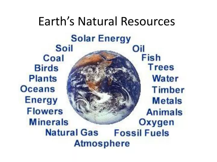 earth s natural resources