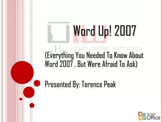 Word Up! 2007