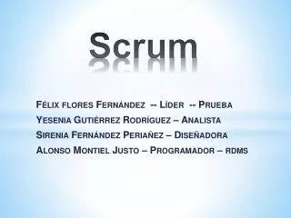 scrum
