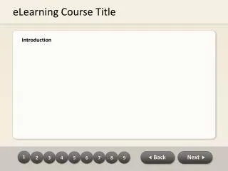 elearning course title