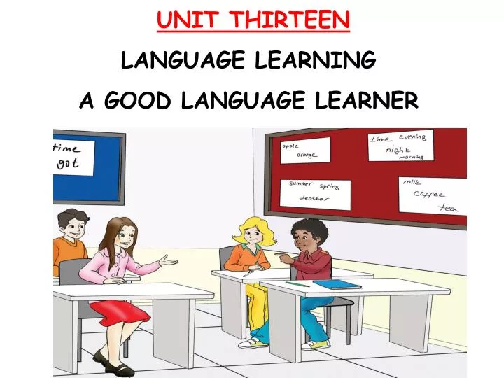 unit thirteen language learning a good language learner