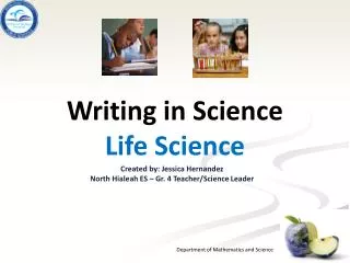Writing in Science Life Science