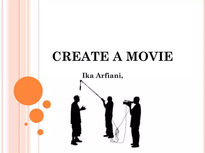 create a movie