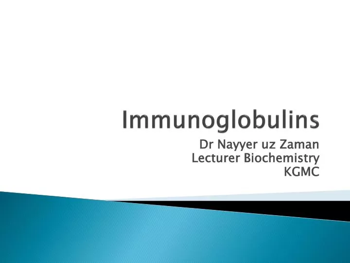 immunoglobulins