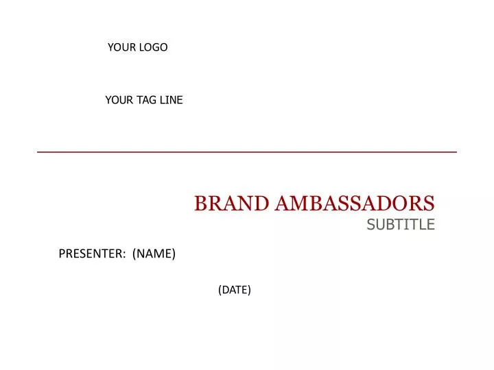 brand ambassadors subtitle