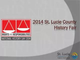 2014 St. Lucie County History Fair