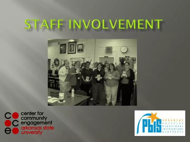 staff involvement