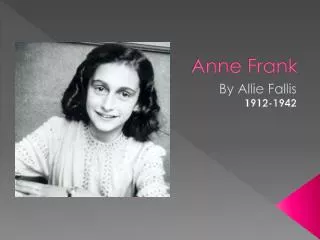 Anne Frank