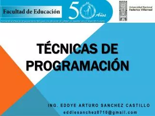 t cnicas de programaci n