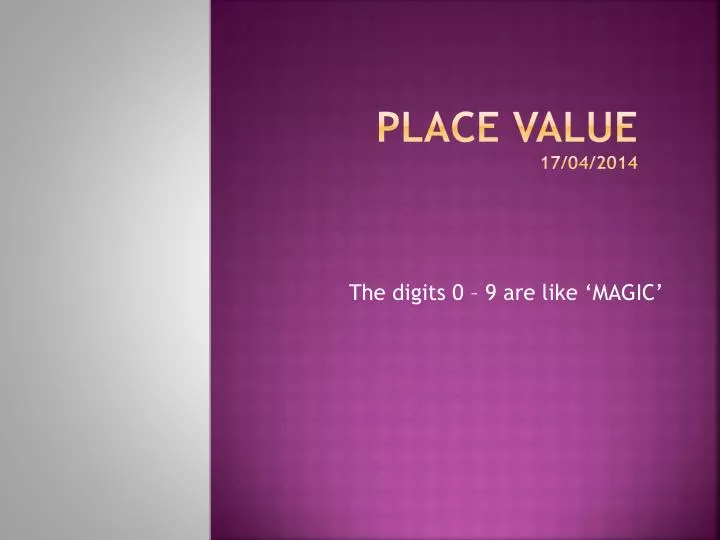 place value 17 04 2014