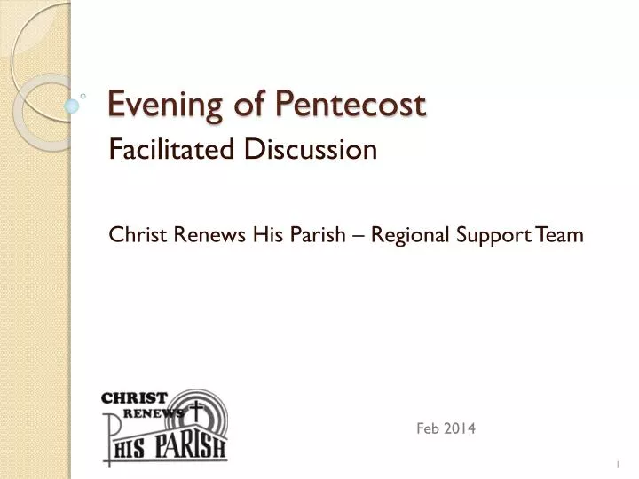 evening of pentecost