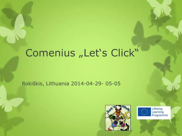 comenius let s click